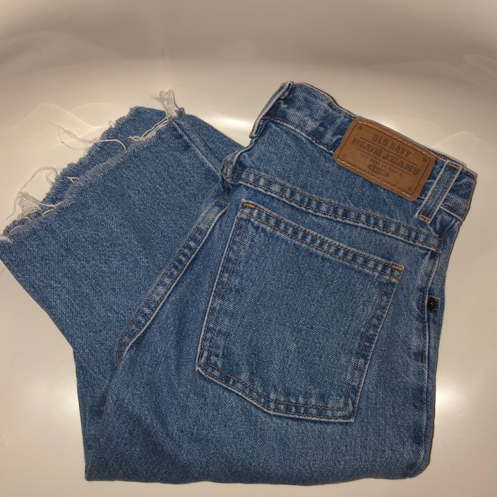 Cropped Straight Jeans